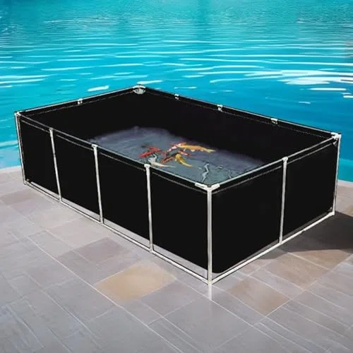 Piscina fuori terra, telaio in acciaio resistente, facile da montare, perfetta per piscine da giardino e da casa all'aperto.
