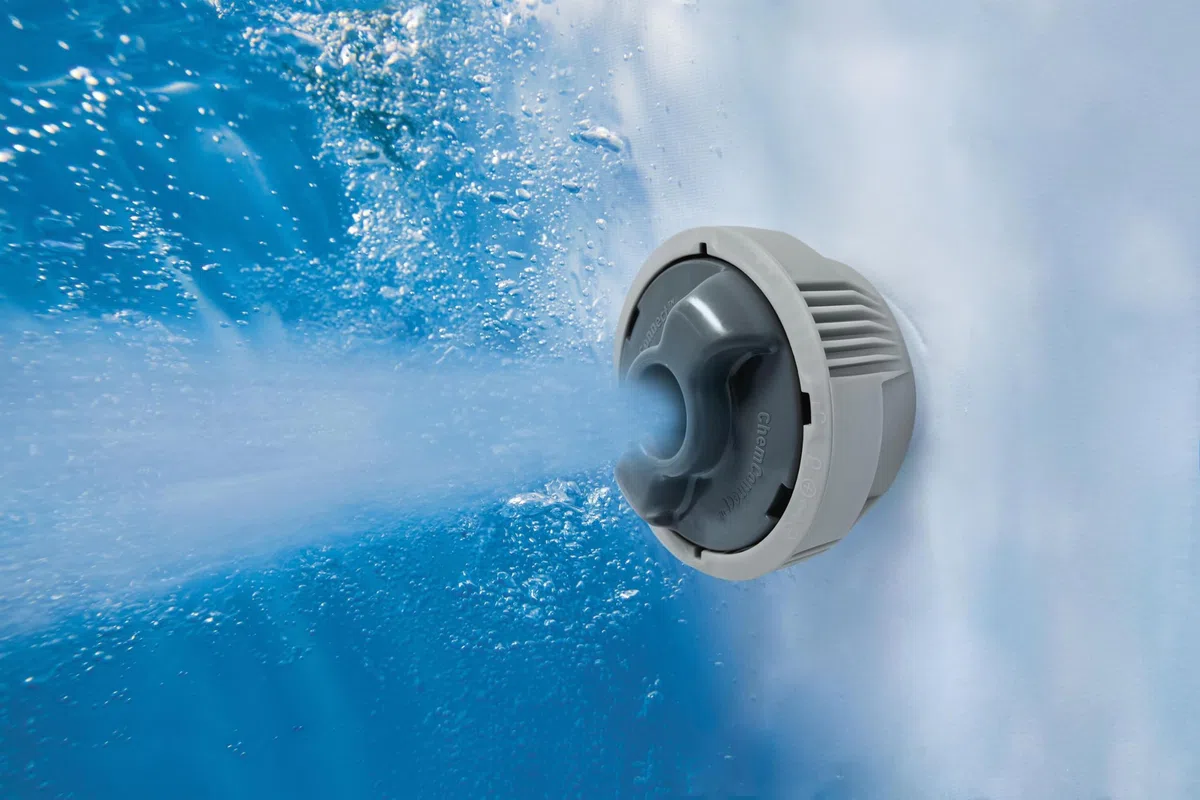Bestway 60055 Minipiscina idromassaggio gonfiabile Lay-Z-Spa Madrid AirJet con app di controllo