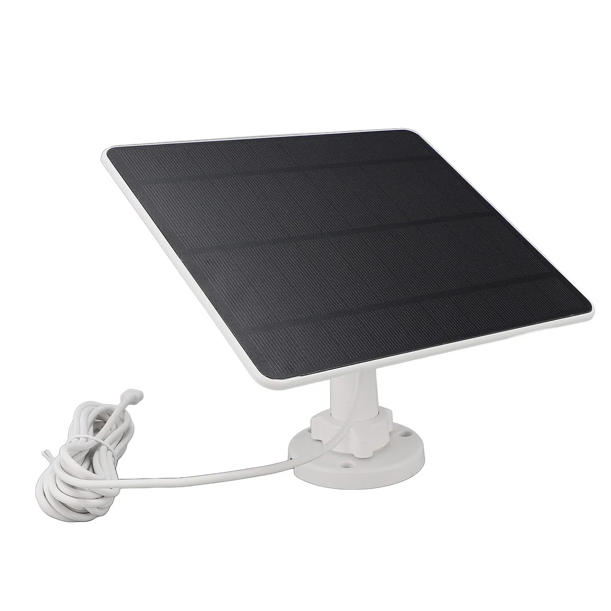 Fafeicy Pannello Solare da 12W per Telecamera di Sicurezza Pannello di Caricatore Solare Pannello di Alimentazione Solare con USB Tipo C per Flashlight Flash Flash Piccole Motore Piccolo