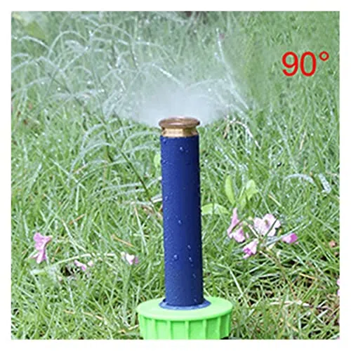 Set di 10 irrigatori pop-up con filettatura femmina da 1/2", spray regolabile a 90, 180, 360 gradi per irrigazione da giardino, sistema di irrigazione del prato, copertura efficiente, forniture da