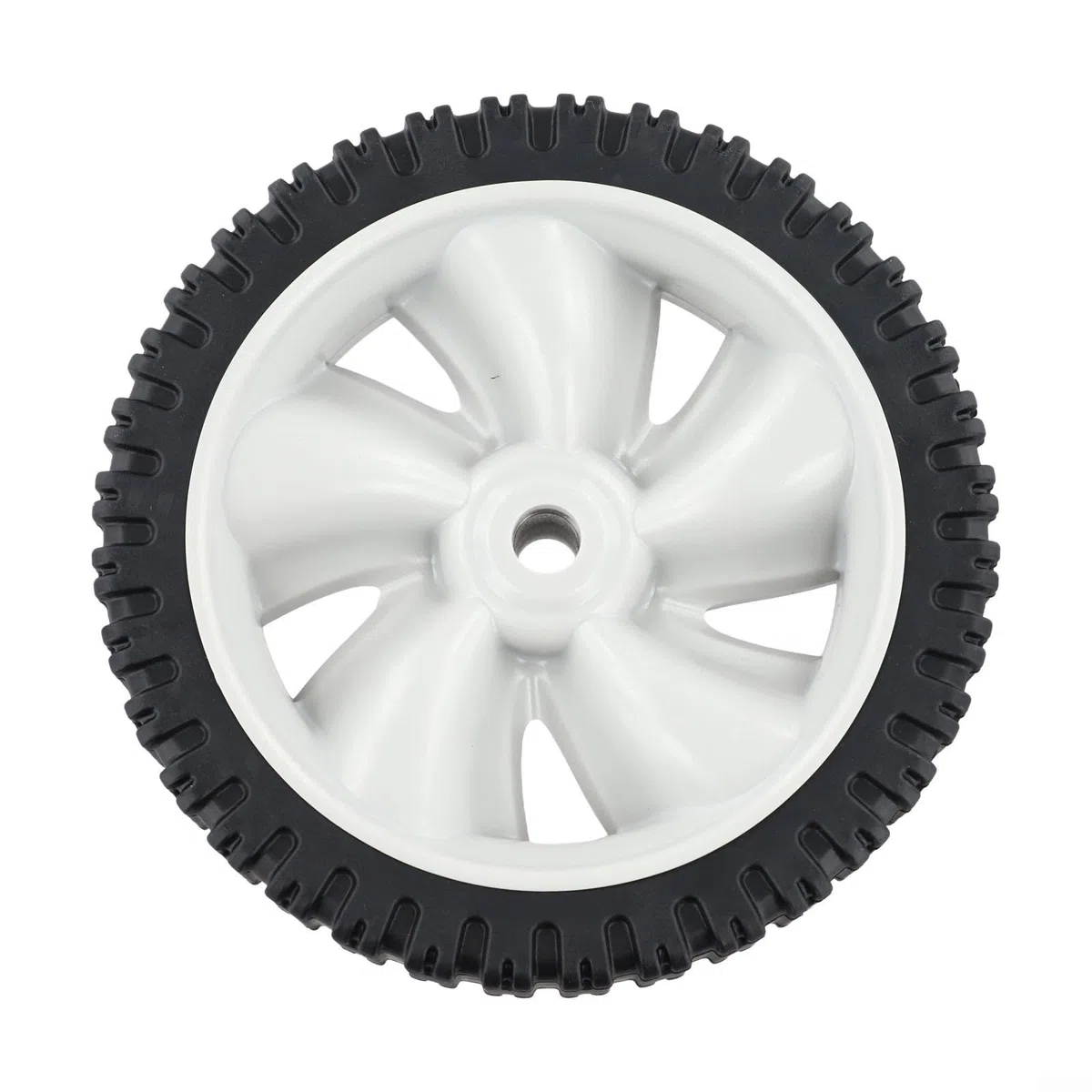Ruota per tosaerba da 7 pollici x 1,8 pollici compatibile con i modelli Troy-Bilt che utilizzano 734-04562 per un adattamento accurato e una coerenza funzionale (1 pezzo)