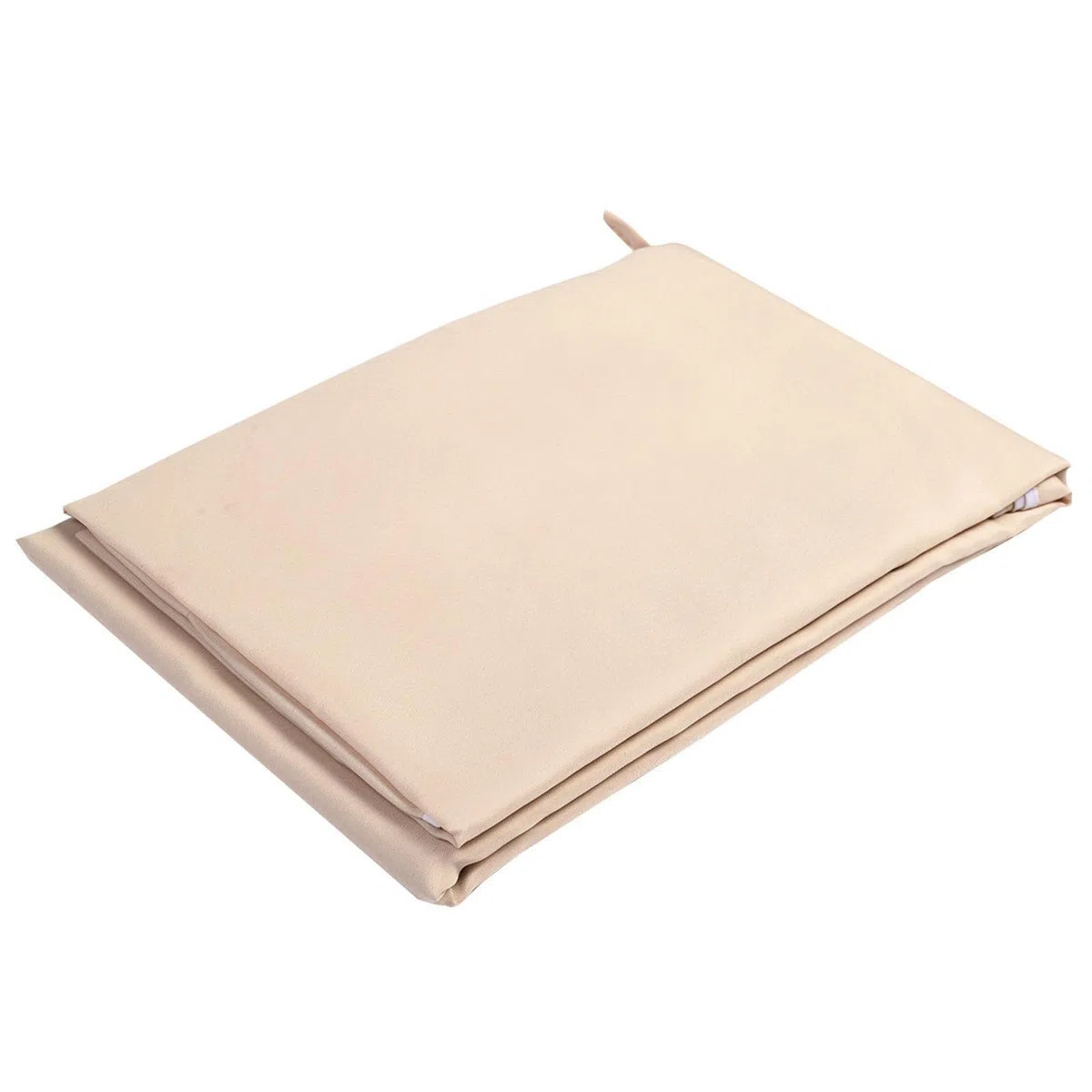 Copertura di ricambio per sedia a dondolo da giardino a 3 posti, impermeabile, antivento, 210D, antistrappo, 195 cm x 125 cm (beige)