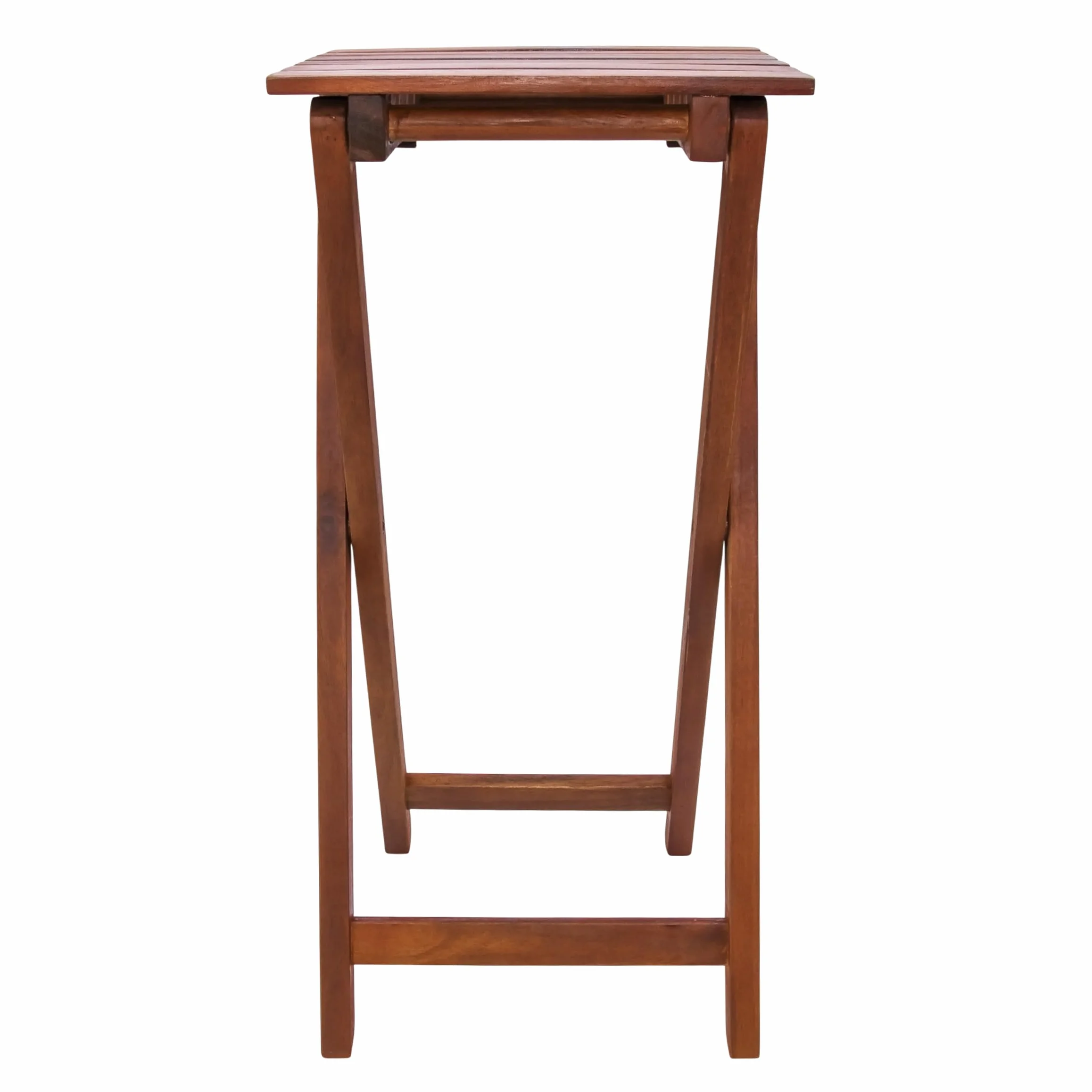 Spetebo Eucalipto, sgabello pieghevole, 62 cm, in legno, tavolino da giardino