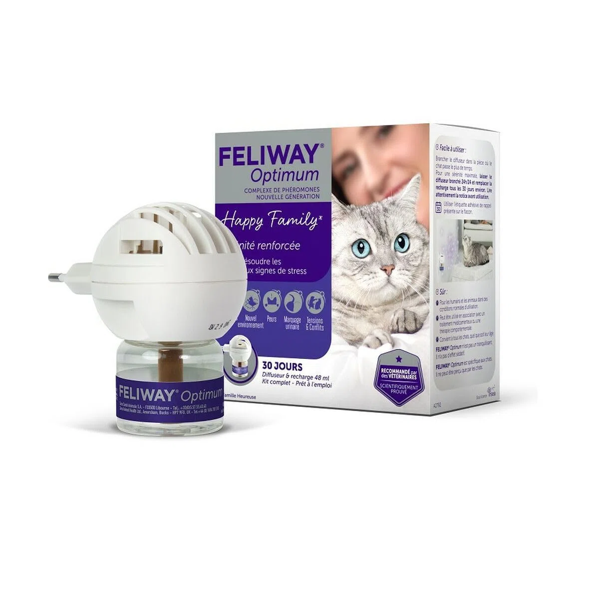 Ceva - Feliway Optimum - Diffusore + Ricarica