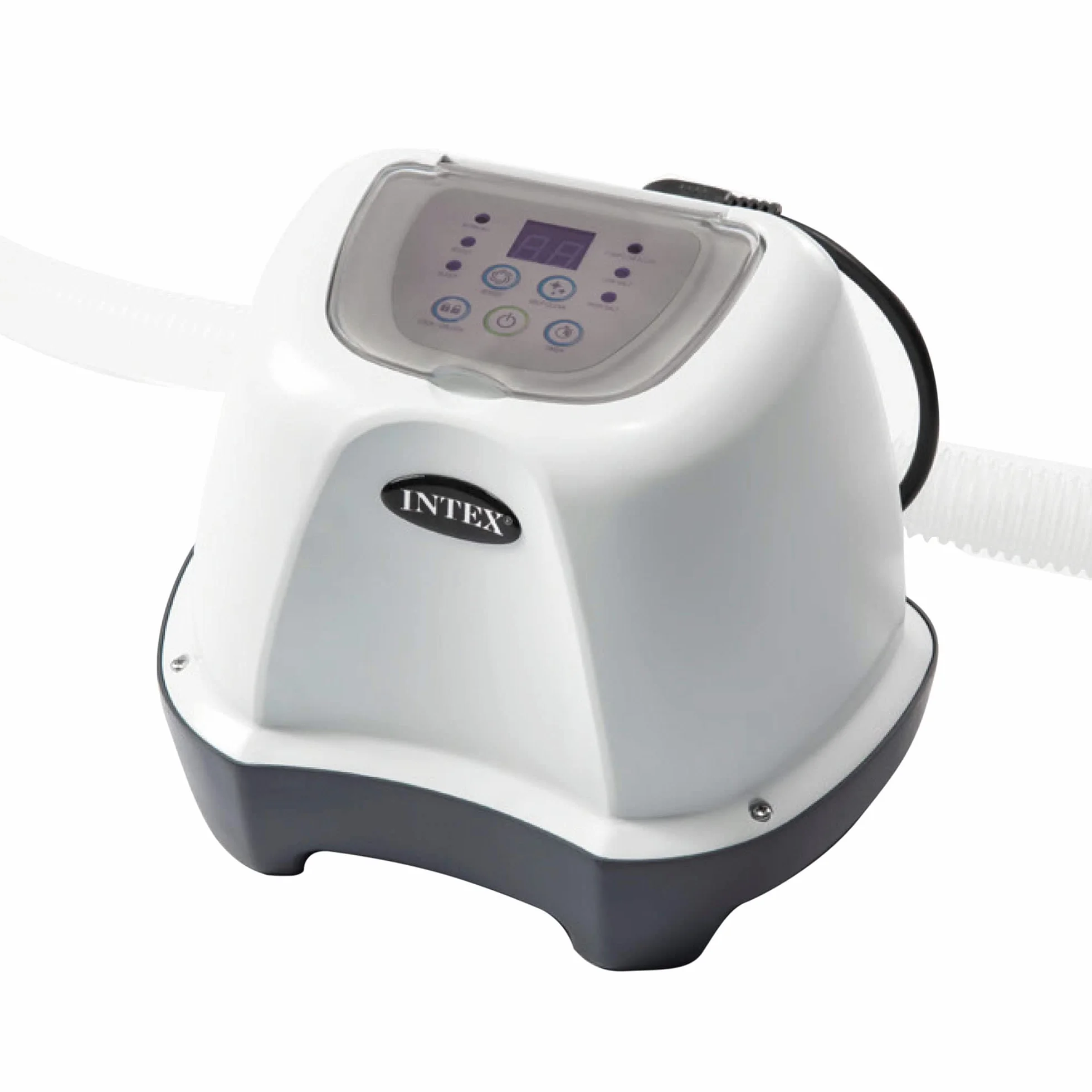 Intex 26664 - Generatore Salino di Cloro Krystal Clear, per Pompa Filtro 1136-3785 L/h, Produzione Cloro 4 g/h, per Piscine Piccole fino a 17413 L, Plastica, Bianco