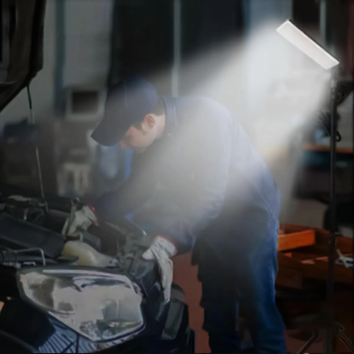Luci LED Da Campeggio Allungabili,Lampada Barbecue Con Treppiede Telescopico - Lampada Lavoro Esterna Regolabile con Treppiede per Pesca Notturna Patio Garage Interno Laboratorio Capanno Caccia