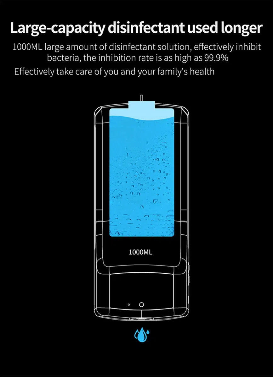 ZYC K9 PRO Display LCD a Mano a infrarossi Misurazione della Temperatura Disinfezione Dispenser di Sapone Liquido igienizzante Senza Contatto Sensore termometro Automatico