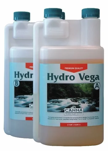 Fertilizzante per la Coltivo di Canna Hydro Vega Acqua Dolce A+B (2x1L)