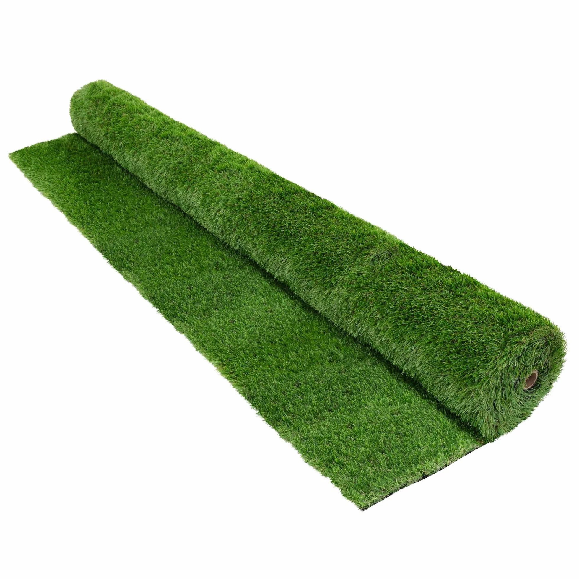 ECD Germany Rotolo Erba Sintetica 150x100 cm 1,5m² Verde, Tappeto Erba Artificiale Altezza 18 mm, Prato Finto Outdoor, Permeabile all’Acqua e Resistente ai Raggi UV, per Balcone Terrazza e Giardino