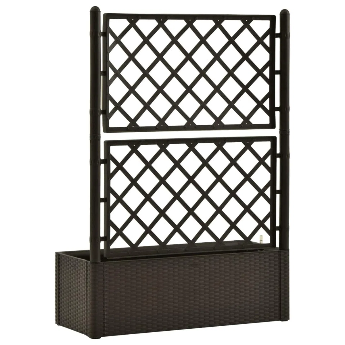 ShGaxin Arriate, Tavolo Da Coltivo, Orto Domestico, Coltivazione Di Piante Aromatiche, Arriate Da Giardino, con Traliccio e Sistema di Irrigazione Automatica Moca