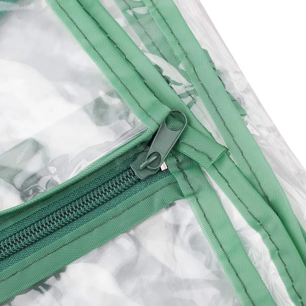 Copertura di ricambio per serra, in PVC trasparente impermeabile, per serra a 4 livelli, tenda per serra per piante e fiori da giardino e da esterni, 69 x 49 x 160 cm (solo copertura)