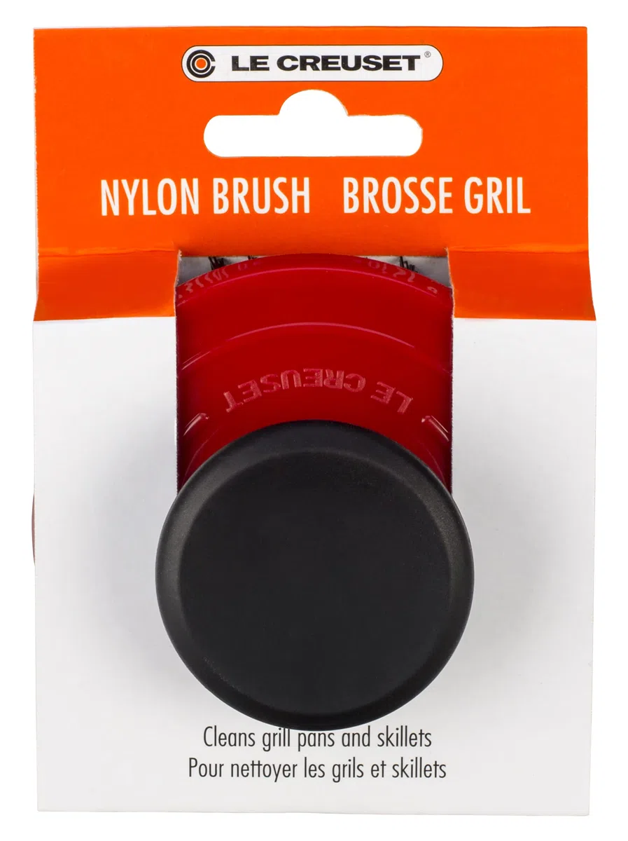 Le Creuset Spazzola per Grill, Plastica, Ciliegia, 93010200060000