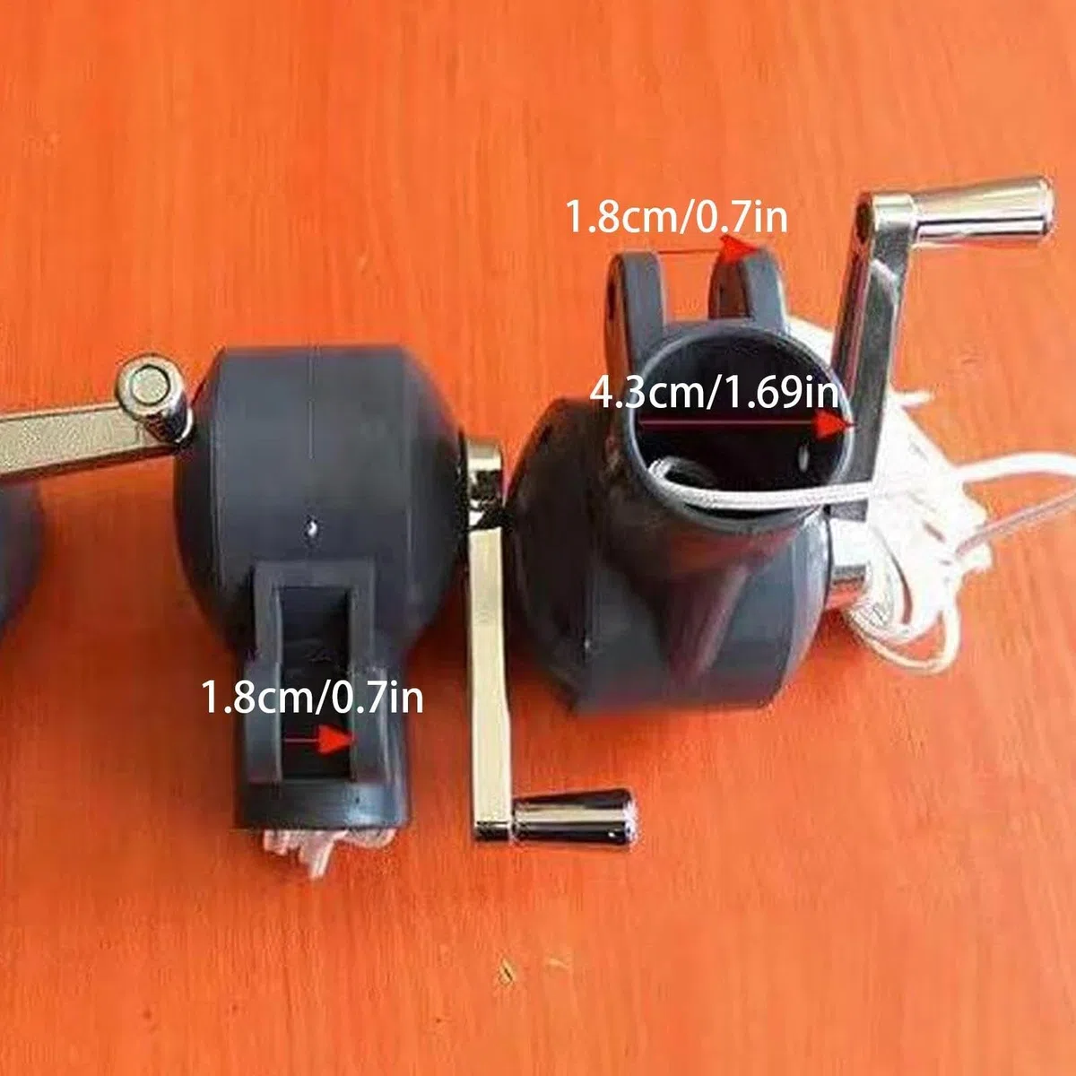 Maniglia a manovella per ombrellone da patio, ricambio per ombrellone da esterno, pezzi di ricambio per ombrelloni da giardino, parti di ricambio per ombrellone da spiaggia e cortile, Nero , Refer to