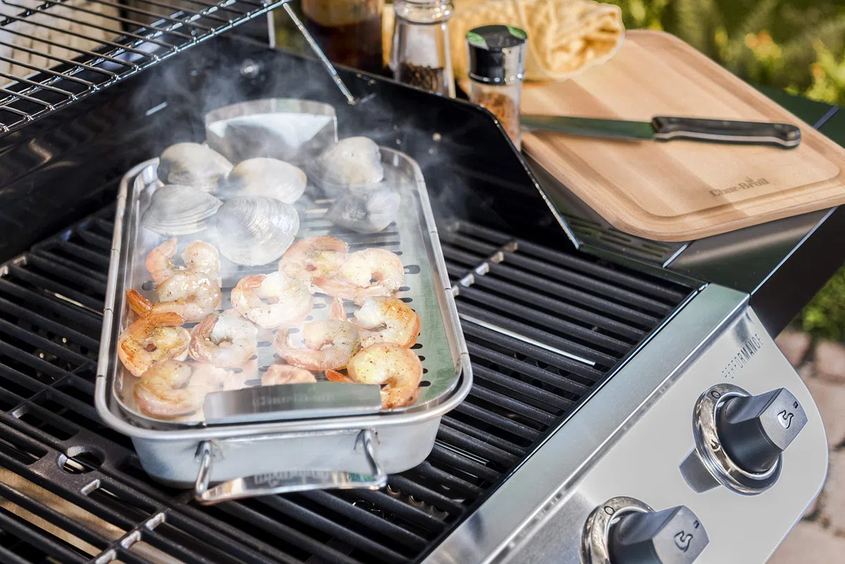 Char-Broil 140 015 - Teglia per Barbecue Grill+®.