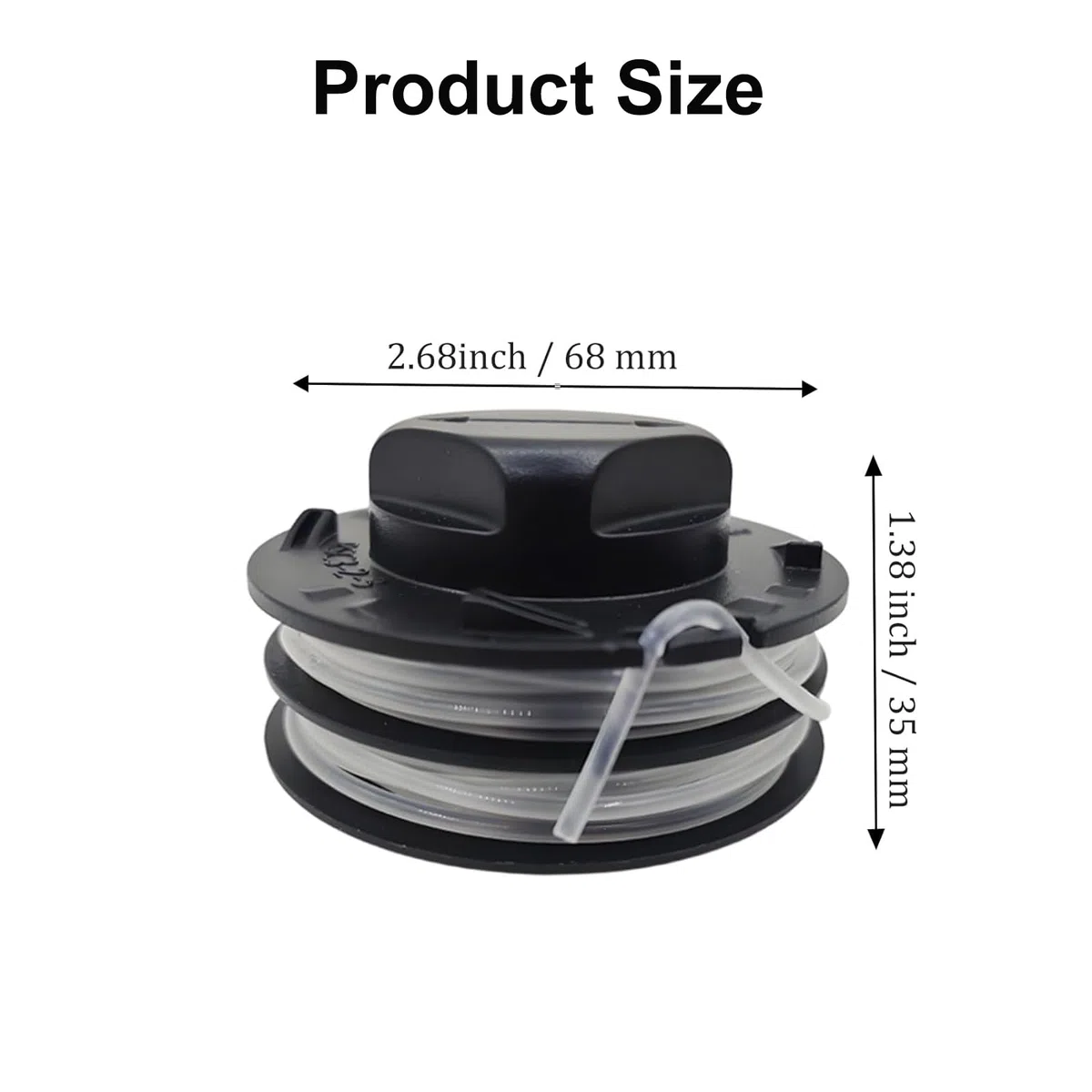 Testina di ricambio per decespugliatore Stihl FSA 57 FSA 56 FSA 50 FSE 52, compatibile con Stihl AutoCut C 3-2 4009 710 2106, testina di ricambio per decespugliatore serie da 5 pollici