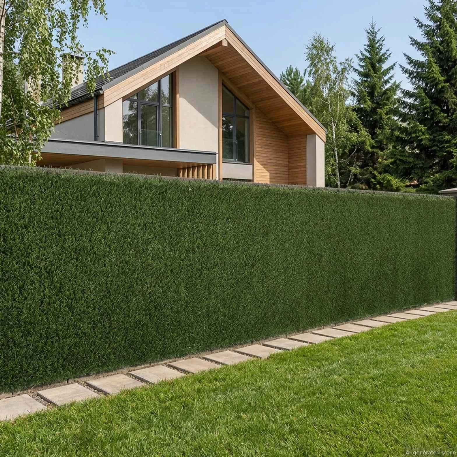 vidaXL Recinzione Artificiale Verde chiaro 1 x 10 m PVC e Acciaio, Recinzione in erba artificiale, schermo per patii, pannelli rettangolari, proteggi il tuo giardino all'aperto