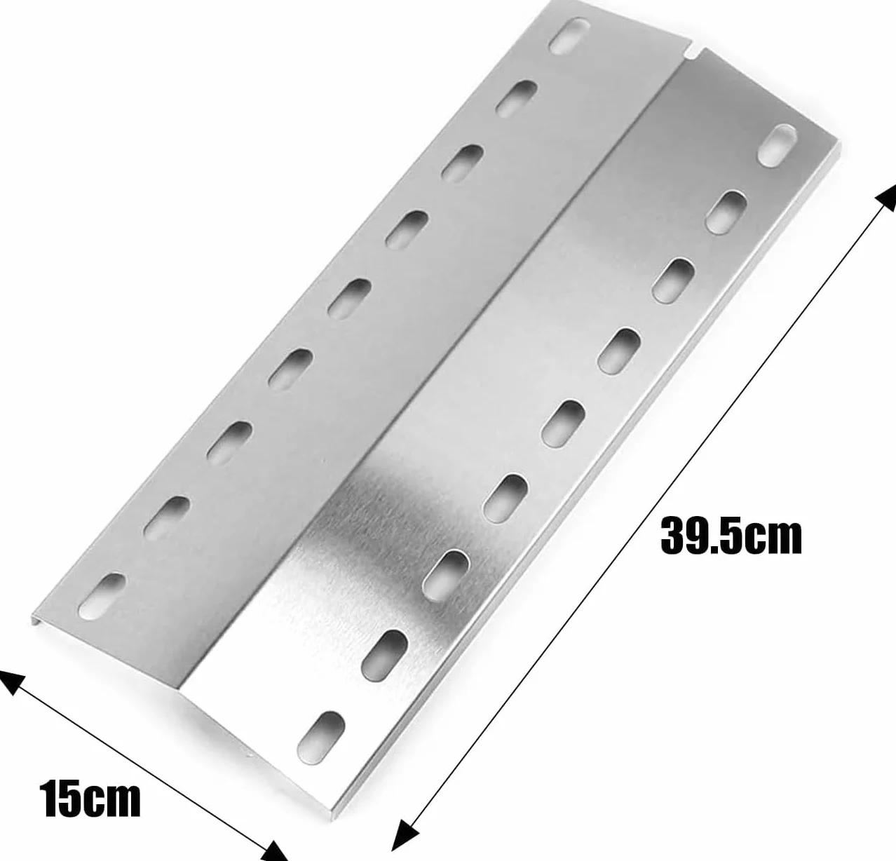 GFTIME 39,5 x 15 cm universale copertura bruciatore e bruciatore per Landmann Triton 2 e 3, Landmann Minton, Landmann Avalon PTS 4, Grandhall Maxim GT4, Mr. Gardener Jackson, 3 pezzi