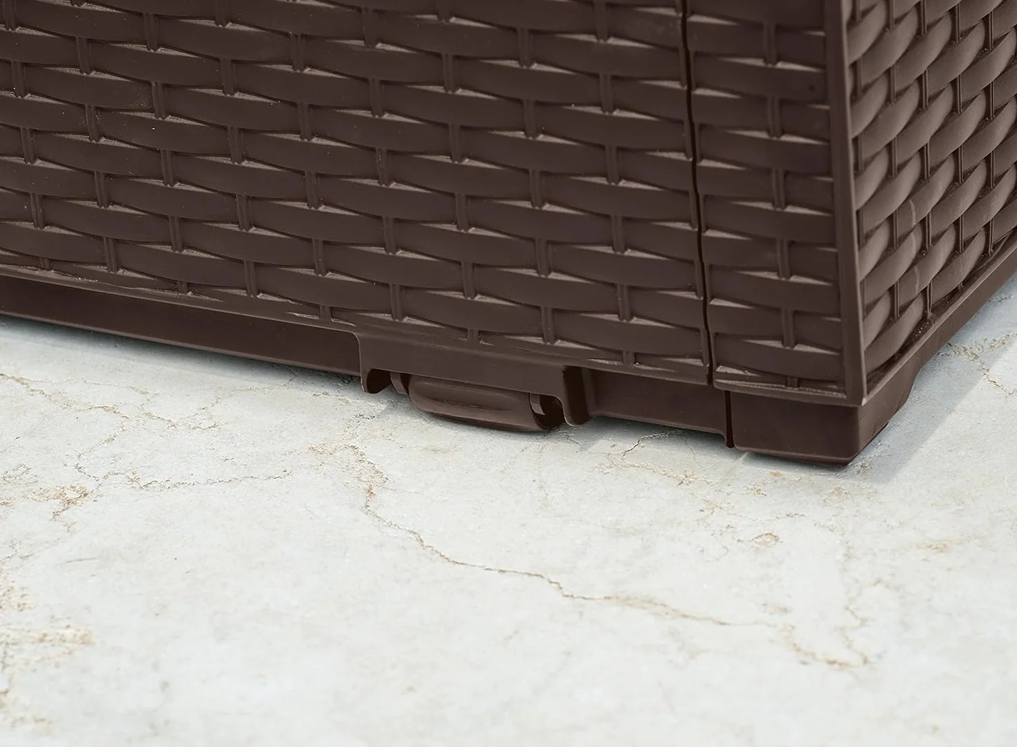 Keter Baule da Esterno Capri, Marrone, capacità 305L, 123x54x75H cm