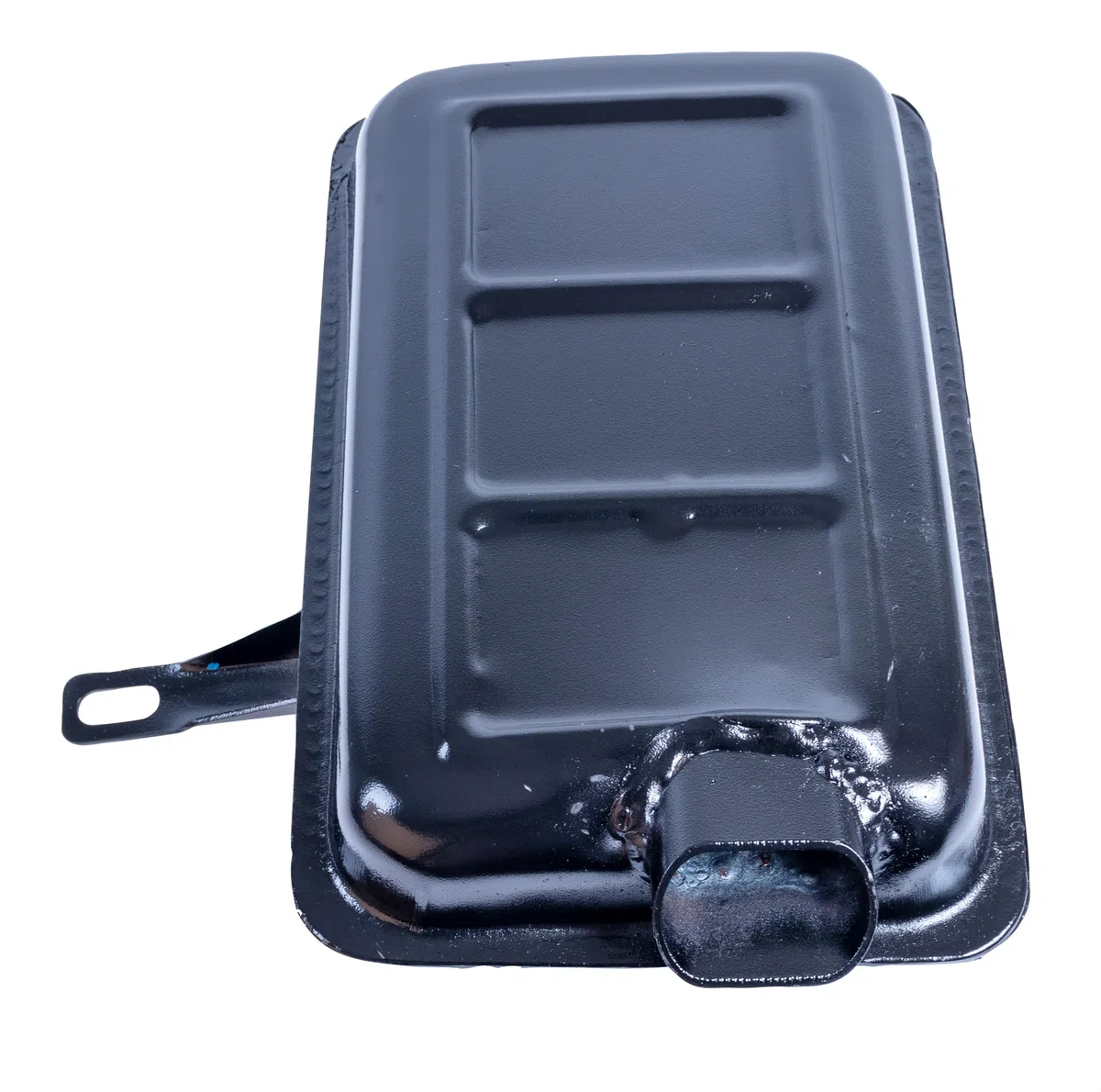 Ama Marmitta per Motozappa Benassi BL75 – compatibile con i Motori Minarelli 190, Flangia a 2 Fori Interasse 53 mm, Diametro Tubo 30 mm, Made in Italy