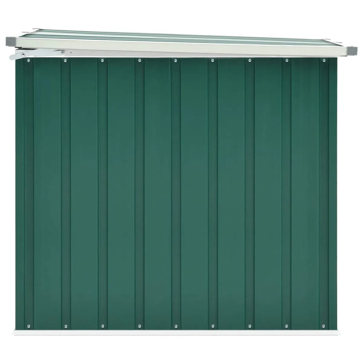 Festnight Baule da Esterno, Cassapanca Contenitore da Esterno, Baule Esterno Impermeabile, Verde 149x99x93 cm
