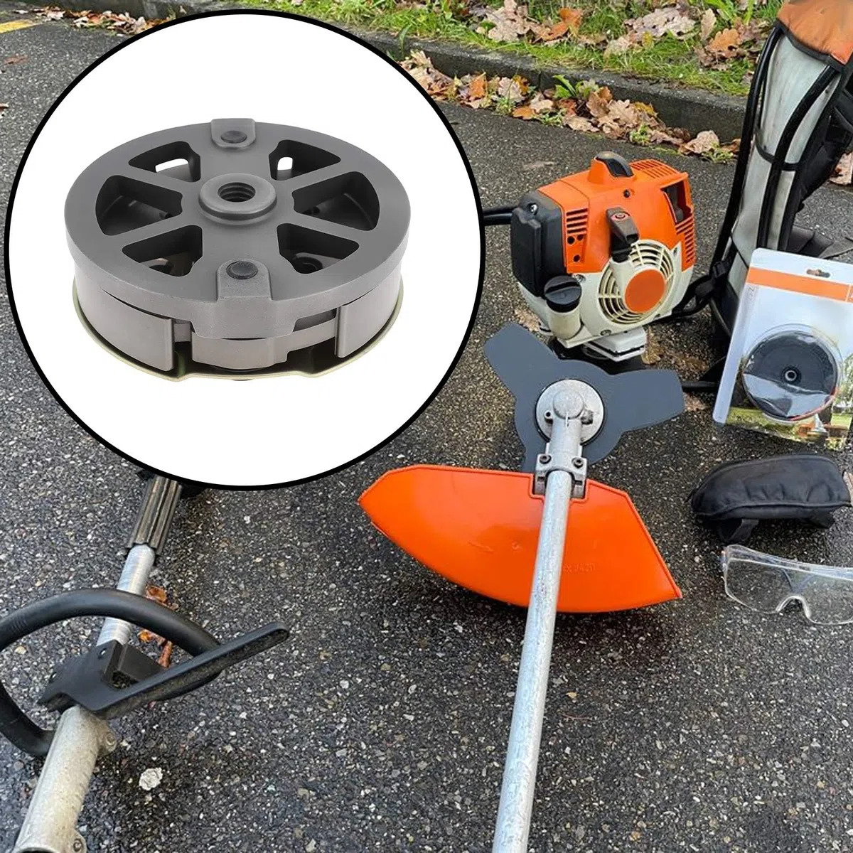 Frizione tagliaerba 281602001 compatibile con Stihl FS120 FS200 FS250 FS300 FS350 FS400 FS450 FS480 FR450 FR480