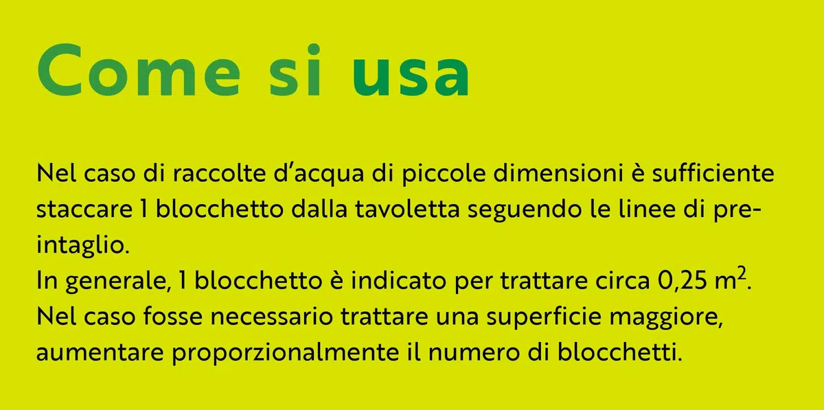 Flortis Alt Larve Zanzare Tablet. 16 blocchi solubili antizanzare. Antizanzare da giardino e tombini, sottovasi, acqua stagnante, orti. Larvicida zanzare. Prodotto antizanzare per giardino pronto uso.