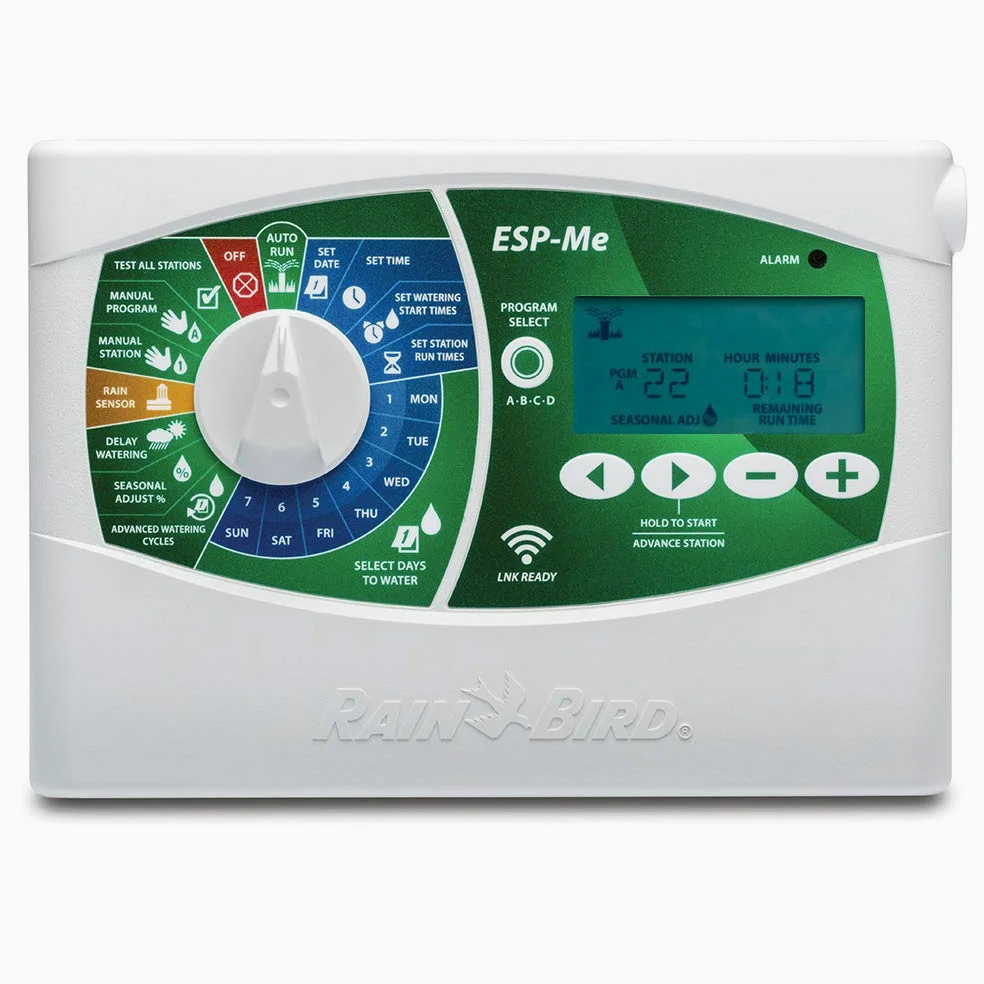 Riegoprofesional R.Bird - Programmatore Elettrico di irrigazione ESP 22 STAZIONI, espandibile con Moduli Fino a 22. Funziona con elettrovalvole di irrigazione elettrica a 24V di Qualsiasi Marca.