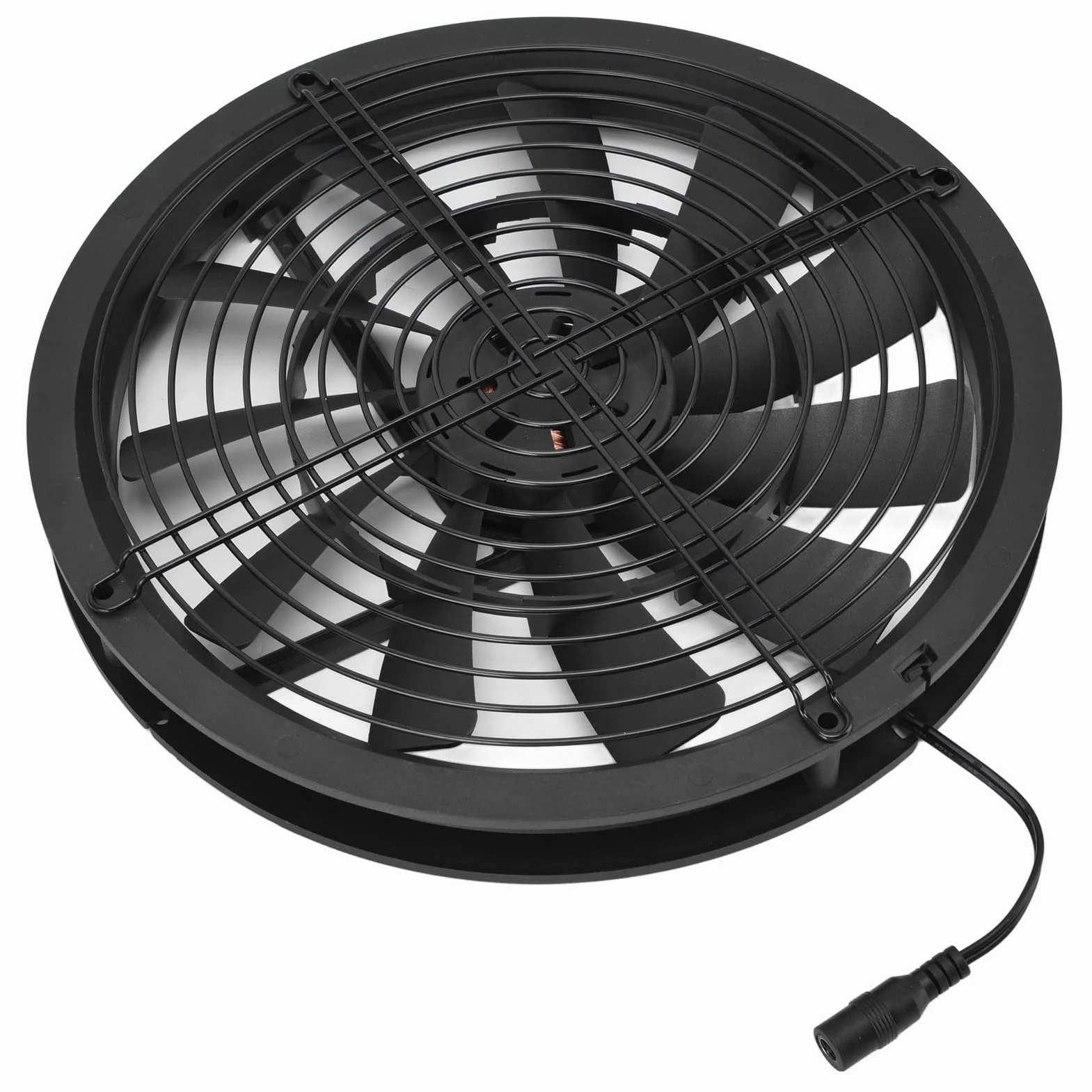 Set di Ventilatori Solari per Serra con Pannello Solare, Impermeabile, Ventilatore di Scarico ad Energia Solare per Mini Capannone
