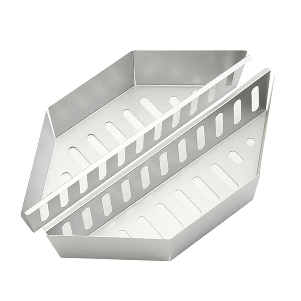 Fenteer 2 Pezzi Cestini per Carbone, Porta-bricchette per Barbecue All'aperto