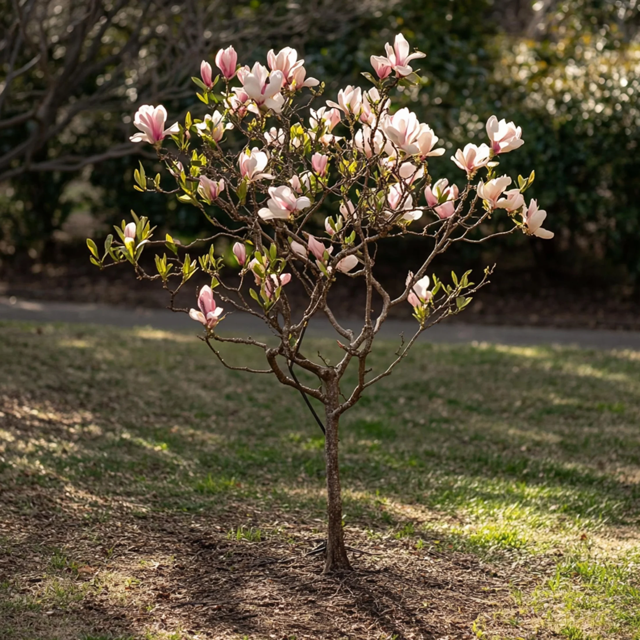 Plant in a Box - Magnolia - Mix di 3 - Magnolia Susan, Soulangeana, Stellata - Vaso 9cm - Altezza 25-40cm