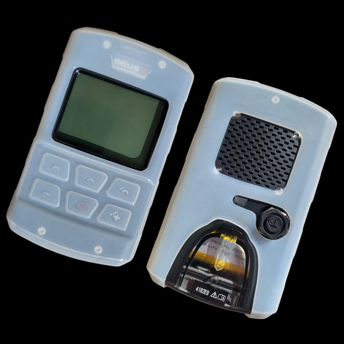 Custodia in Silicone per Deus 2 Protezione Metal Detector Cover XP Trasparente Alta Qualità Empotec Compatibile
