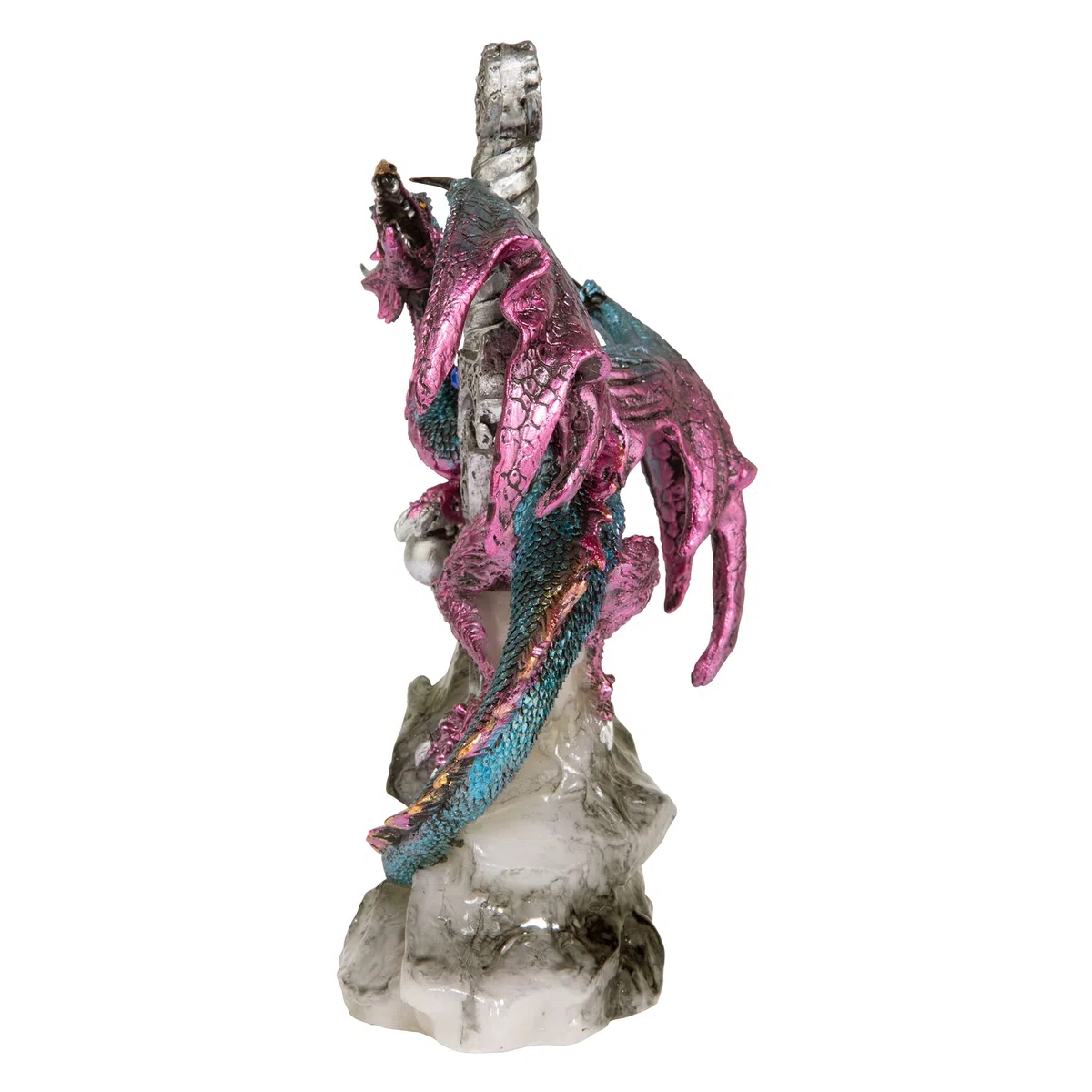 Design Toscano QS92707 Statua di Dragon Blade, 9x12.5x20.5 cm