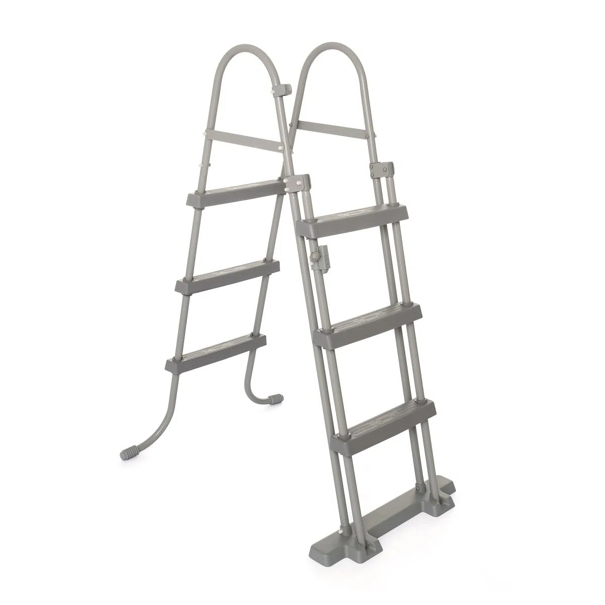 Bestway 58330-3 Scaletta per Piscine, Grigio, da 107 cm