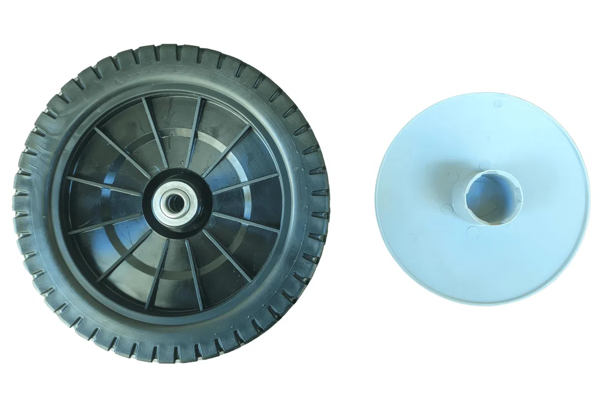 Ruota Trazione Tagliaerba 206x12x44 62 Denti con Coperchio | Controllare le misure nello schema prima di acquistare