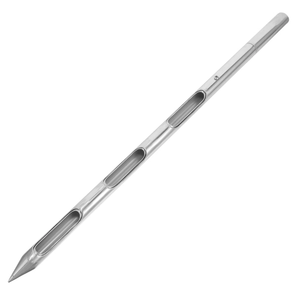Sonda per Raccolta Granaglie in Metallo Inossidabile con Manico Ergonomico, Riutilizzabile, per Uso Personale e Professionale su Granoturco e Legumi