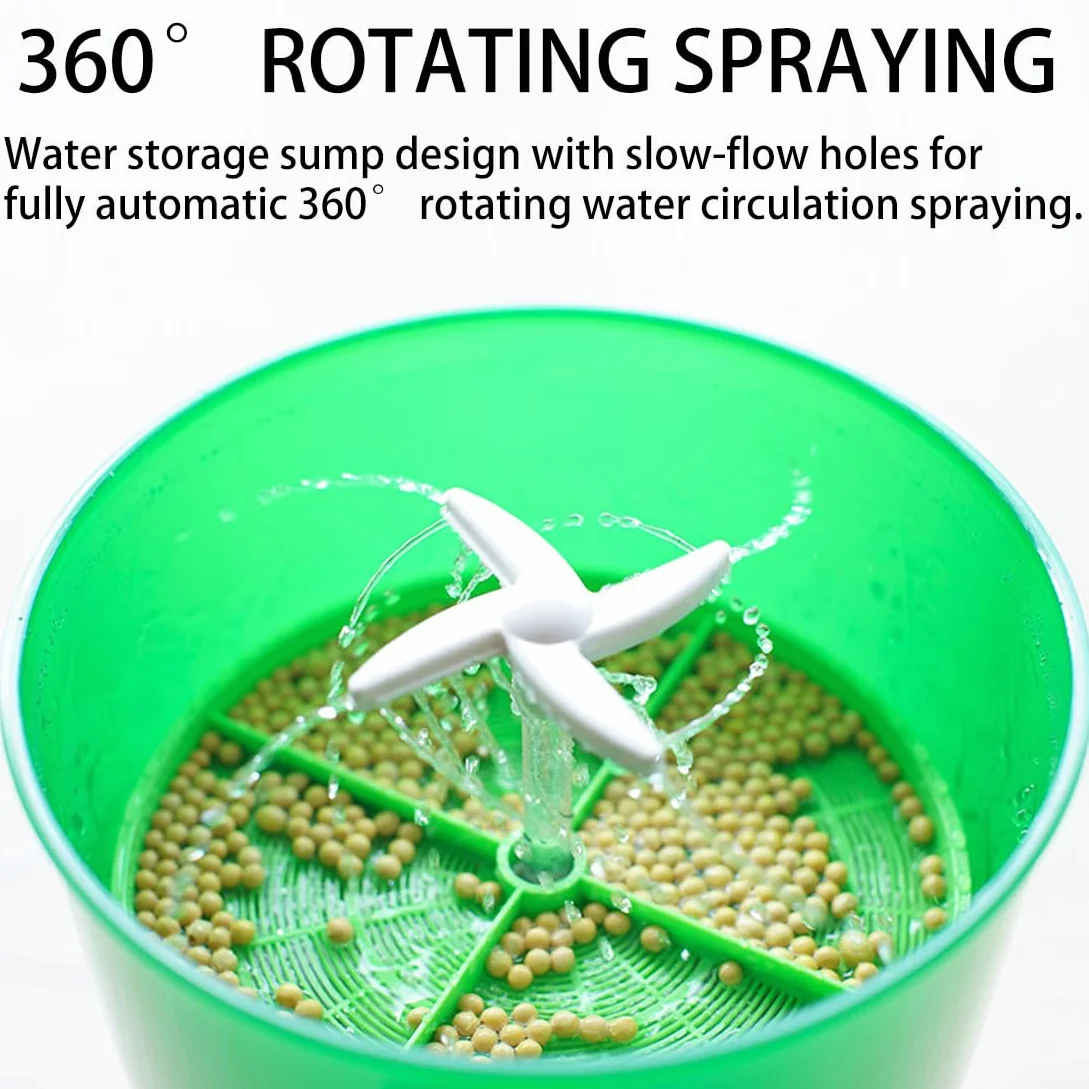 Macchina Automatica Per La Coltivazione Dei Fagioli Sprouter, Germogliatore Domestico, Strumenti Di Germinazione Di Grande Capacità, Con Sistema Di Irrigazione Automatica (EU,3 Layer)