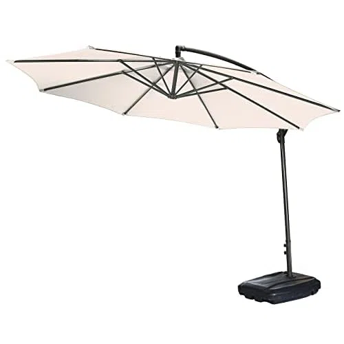 Earnmore Giardino Ombrellone Sostituzione Copertura (2m/3m, 6/8 Braccia) | Telo di Ricambio con Protezione Solare per Piscina, Terrazza, Esterni