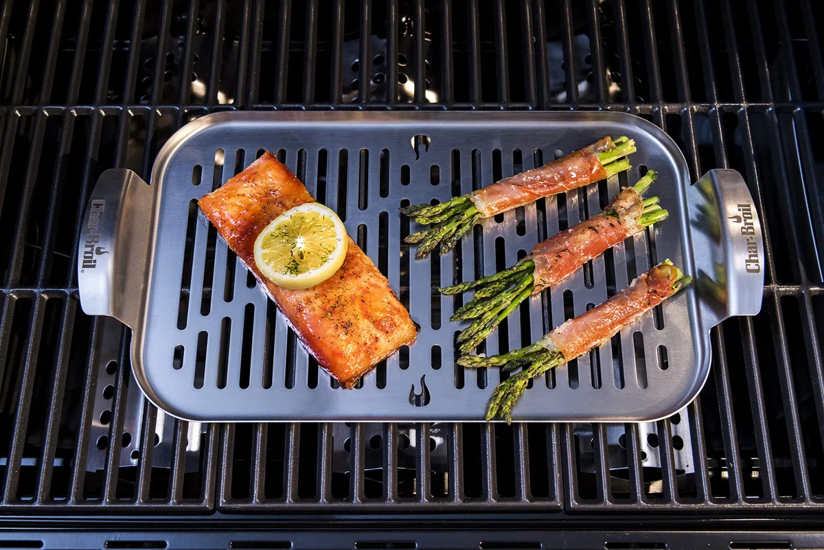 Char-Broil 140 015 - Teglia per Barbecue Grill+®.