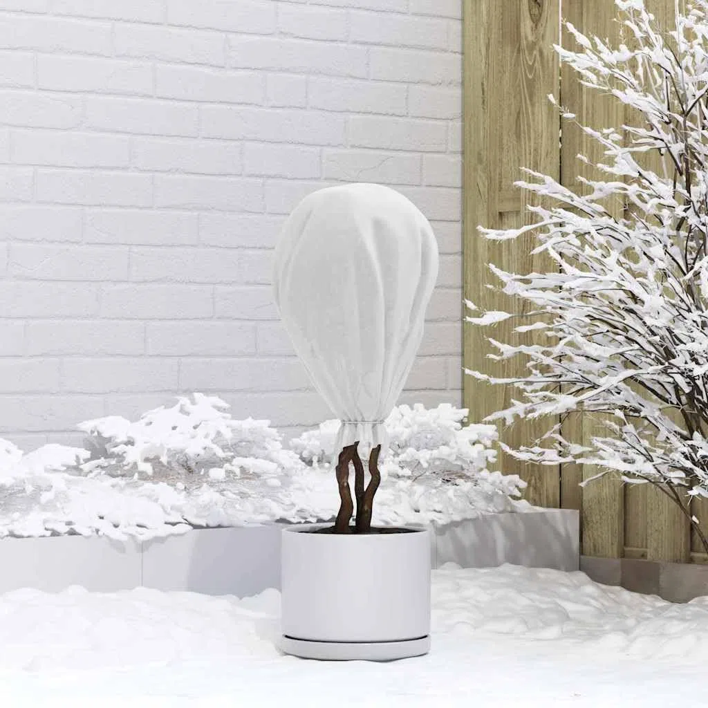 Mangloder Protezione invernale per piante, bianco, 20 x 1,6 m, tessuto non tessuto, accessorio per la cura del giardino, per aiuola, balcone, terrazza, serra, resistente ai raggi UV, riutilizzabile