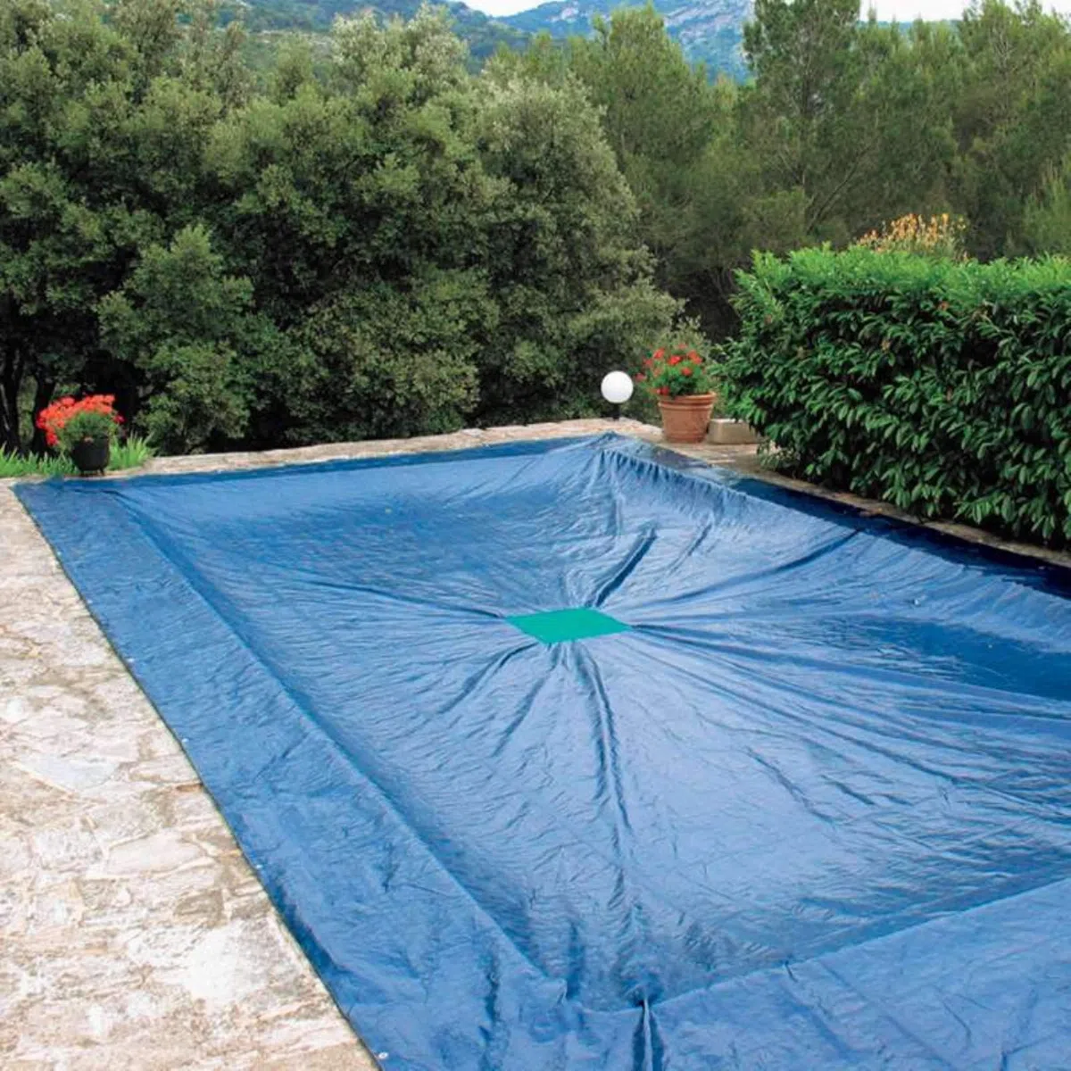WERKA PRO Telo Protettivo 140g/m2 per Piscina Rettangolare 5 x 9 m