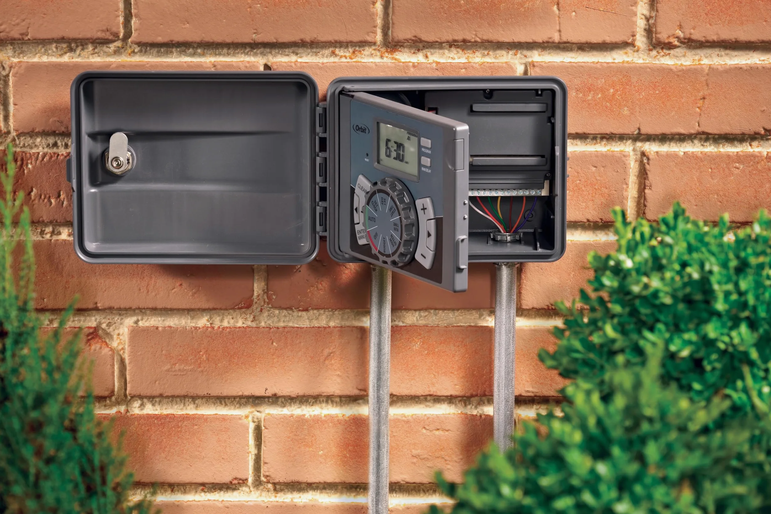 Orbit Easy-Set Logic 27894 - Timer/regolatore irrigatore a 4 stazioni per interni ed esterni