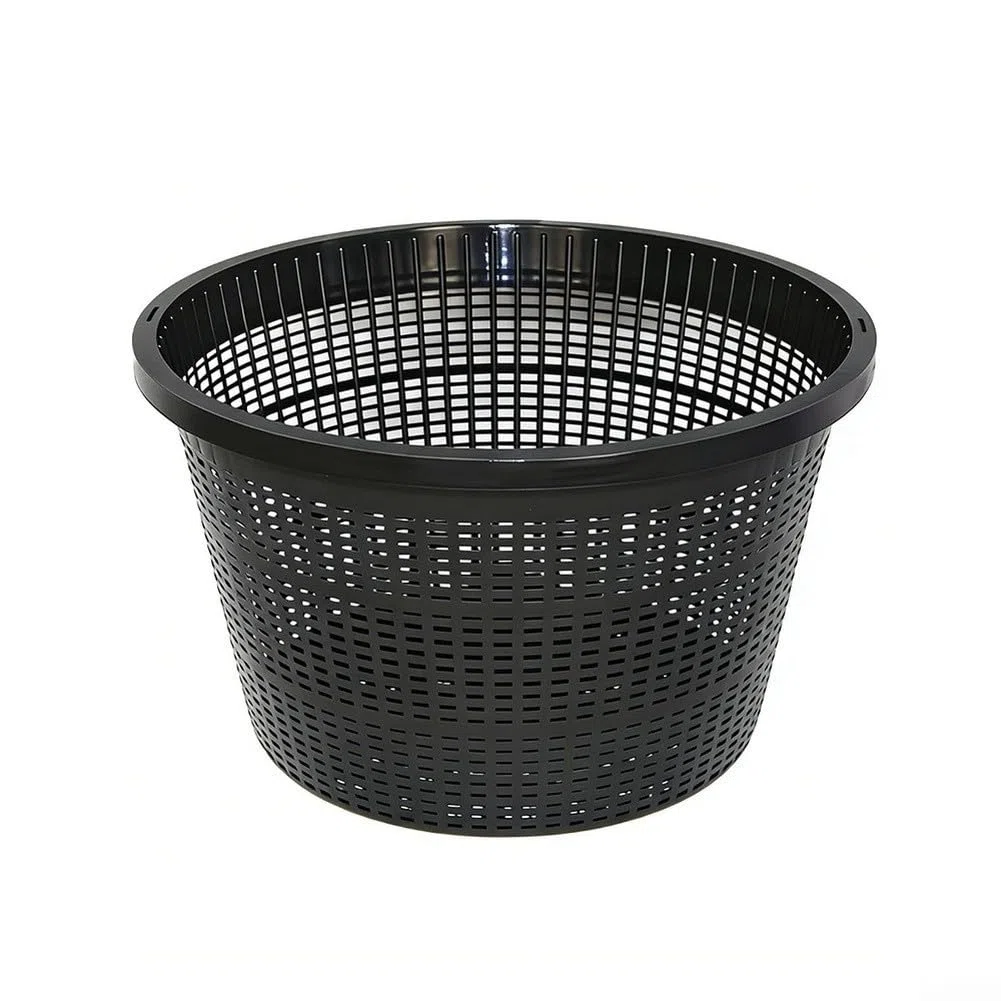 Contenitore rotondo per piante acquatiche da 21,6 cm, per il controllo delle radici delle piante in acquari e stagni (10 pezzi)