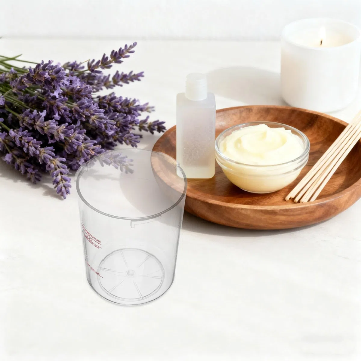 MAGICLULU Tazza di Ricambio per Facciale da 240-600ml in Abs Grande Capacità e Facile Monitoraggio del Livello Dell'acqua per Centri Benessere e Saloni di Bellezza