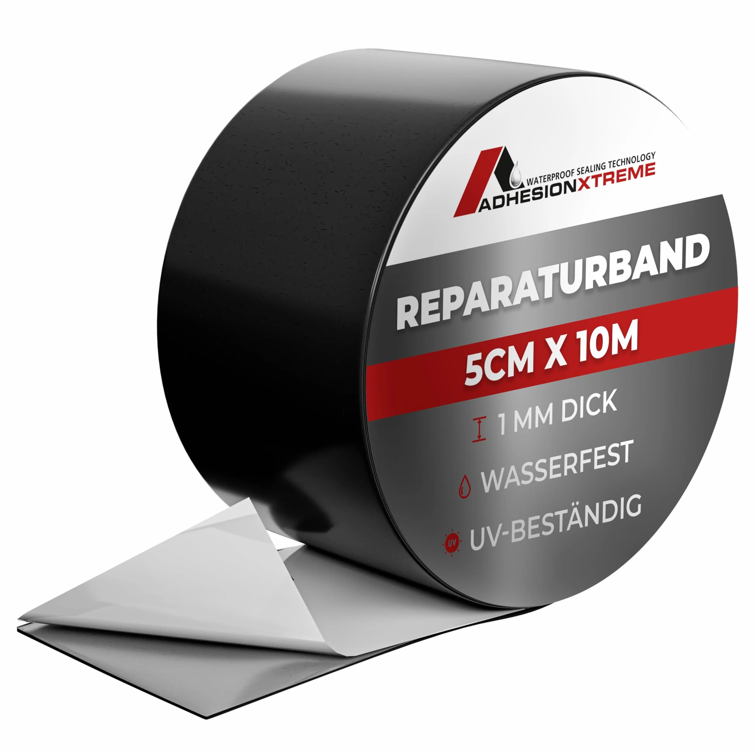 Nastro Sigillante Resistente ai Raggi UV, 100mm x 10m, Nero