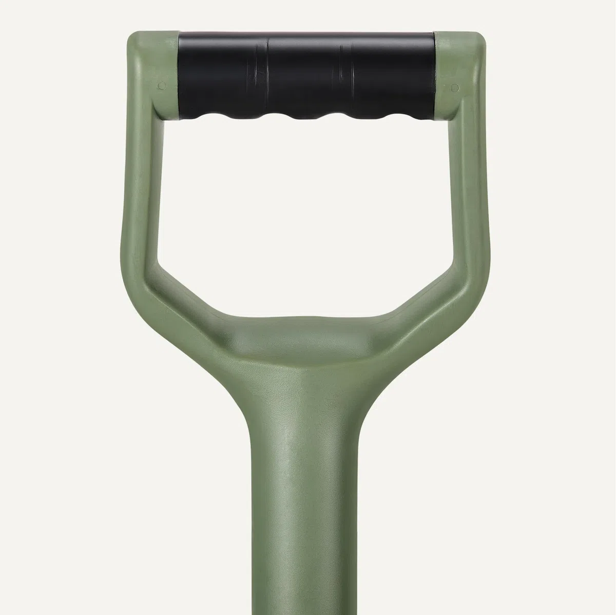 Amazon Basics — Pala da Giardinaggio, Pala Piatta, 47 Pollici, Acciaio, Nera, Oliva