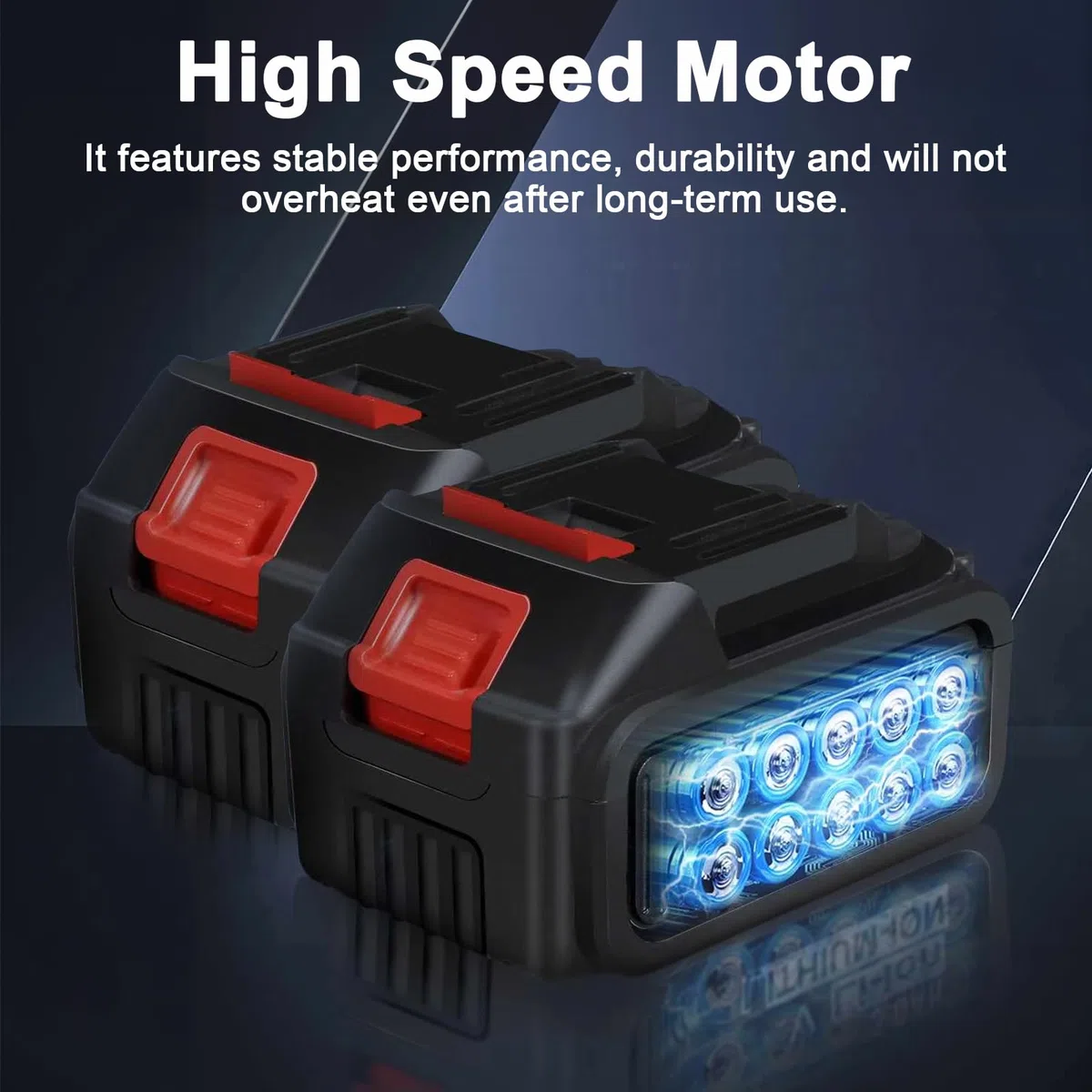 Soffiatore portatile, Spolveratore Elettrico Ricaricabile con 2 Batterie e Caricabatterie, Soffiatore Turbo Regolabile per Auto Compressa Portatile per la Pulizia di Casa e Esterni, Foglie, Neve