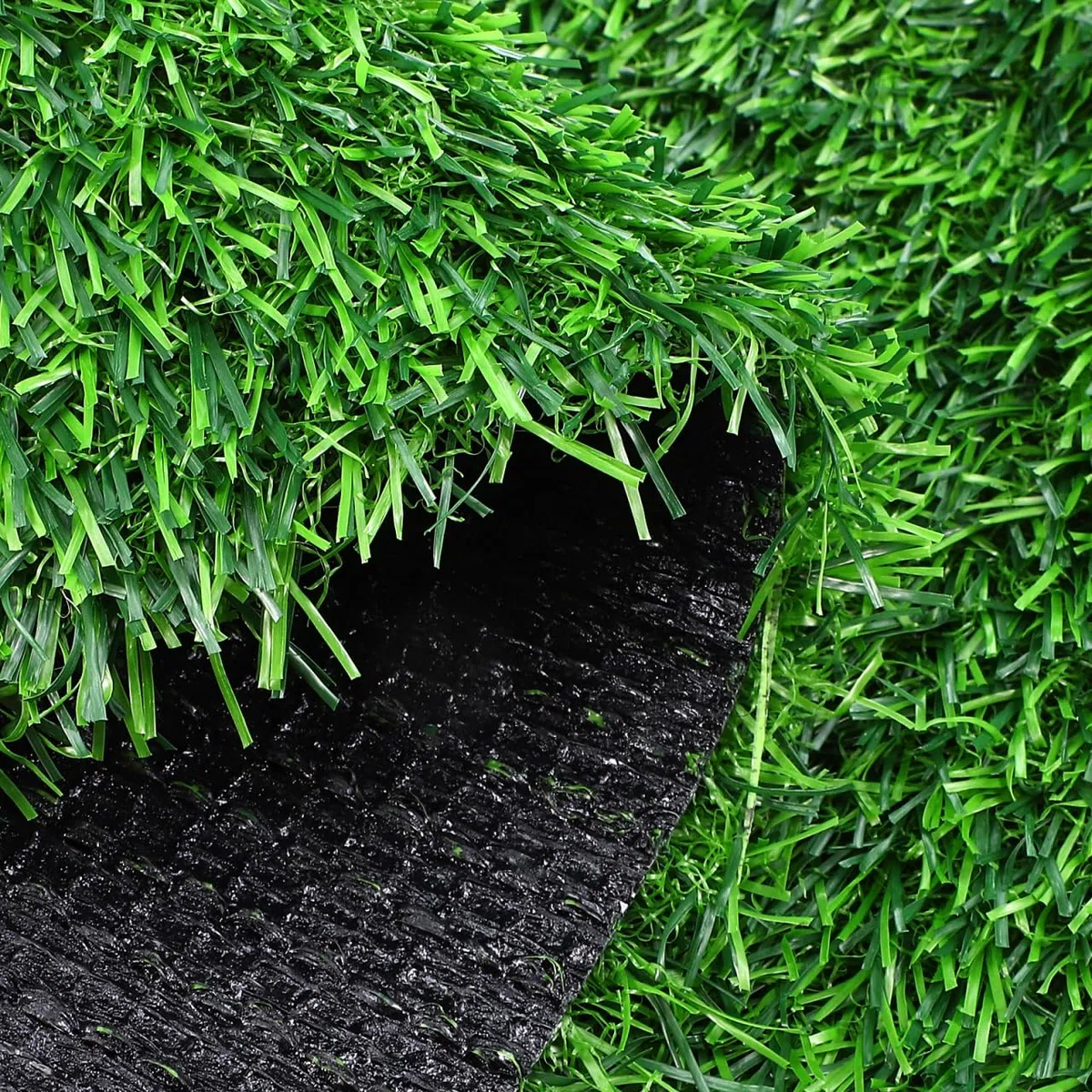 BESPORTBLE Zerbino in erba per esterni, tappeto erboso verde, facile da pulire, 40 x 60 cm, tappeto erboso artificiale per la porta anteriore, non richiede cure quotidiane