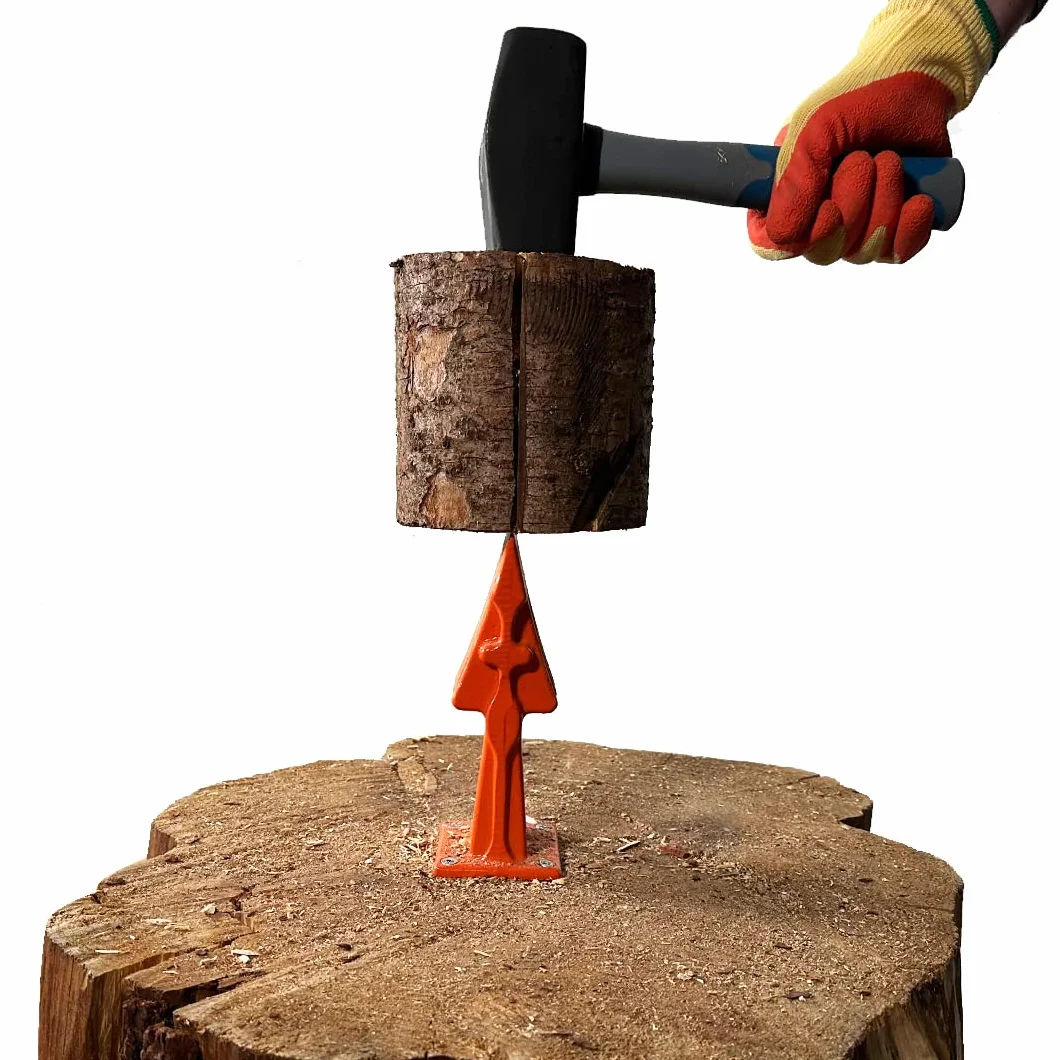 Spaccalegna manuale FOREST MASTER USAB da 7" per legna da ardere e legna da ardere. Spaccalegna con facilità - Tronchi di piccole e medie dimensioni - Compatto e portatile - Design in ghisa duttile