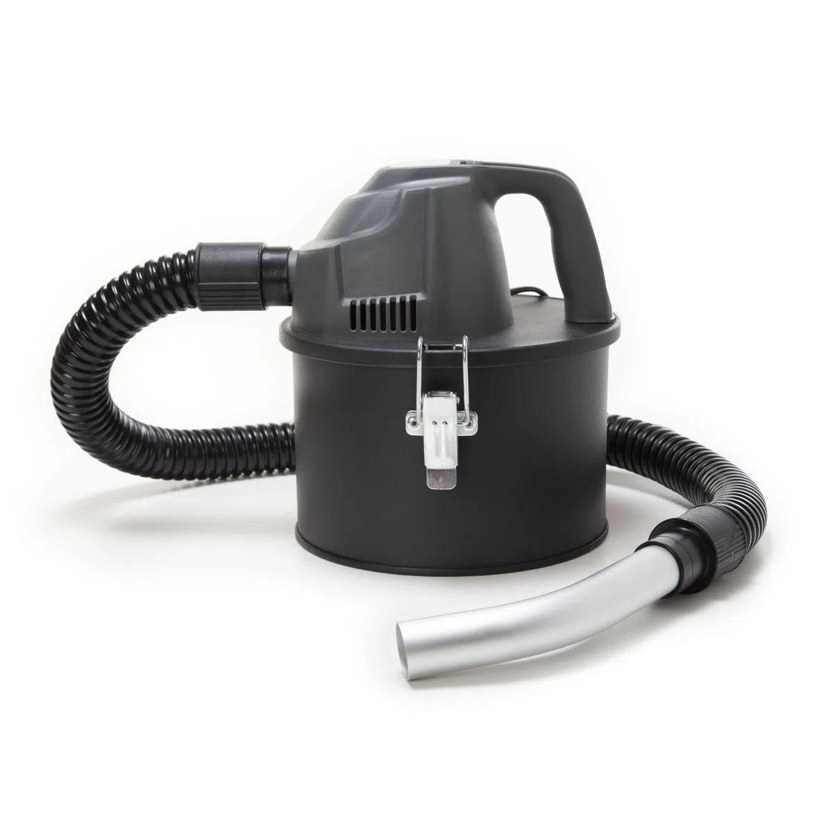 Perel Aspiracenere 600 W, 4 L, filtro HEPA, senza sacco, per ceneri fredde, stufa, caminetto, barbecue, modello compatto