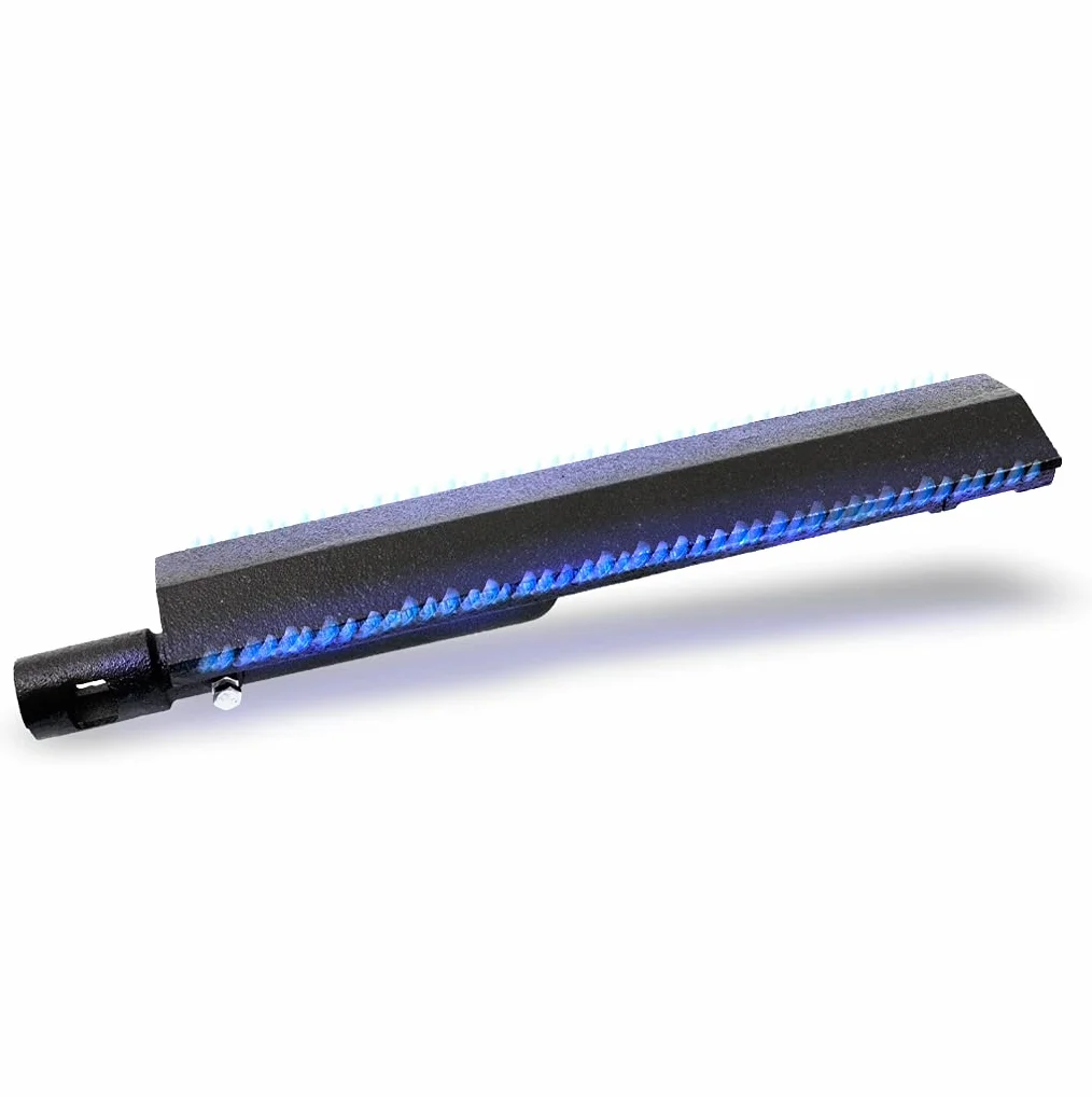 BricoShopping Bruciatore A Gas in Ghisa di Ricambio per Barbecue Cm 40 Universale Compatibile BBQ